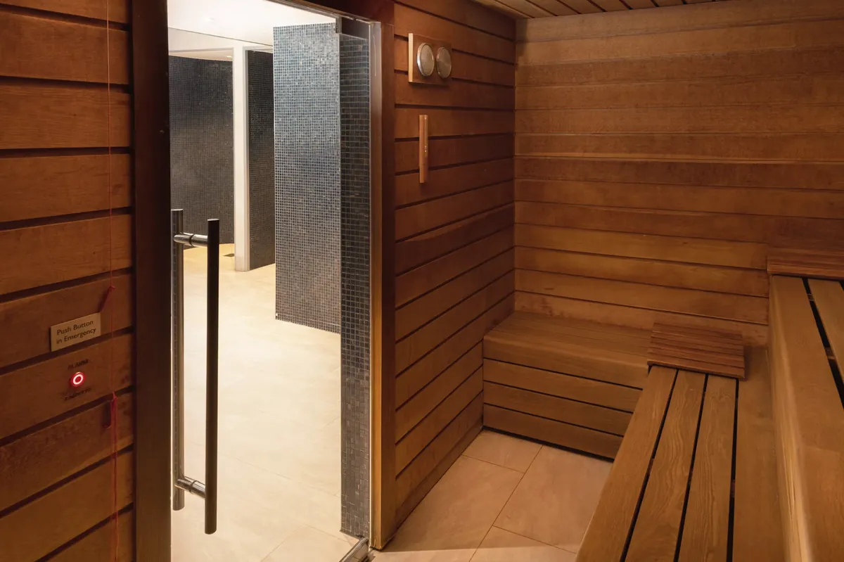 the sauna at InterContinental London - The O2