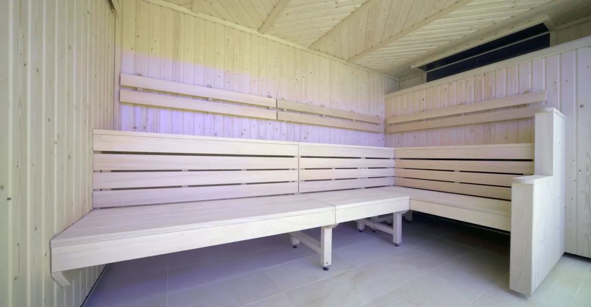 the sauna at Leonardo Royal Hotel London Tower Bridge