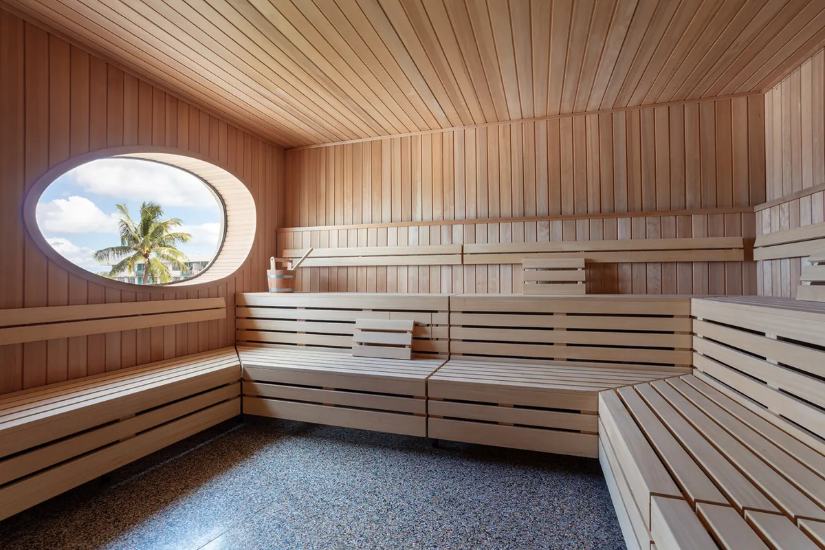 The Standard Spa, Miami Beach: the sauna