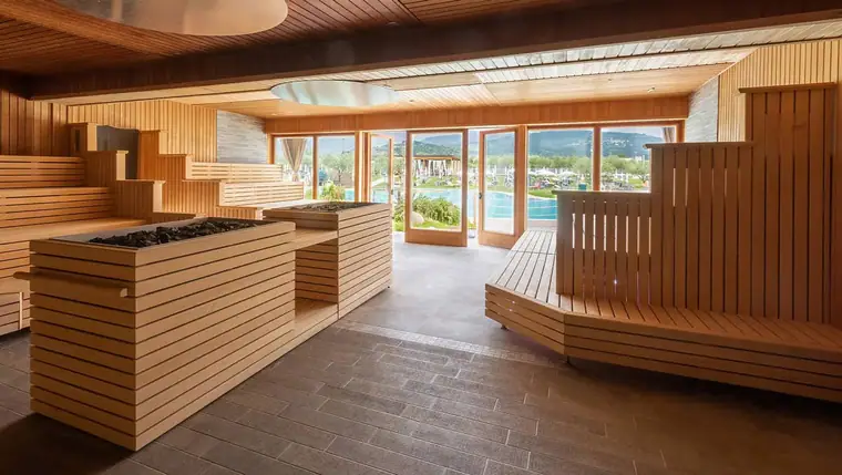 Aquardens: the sauna