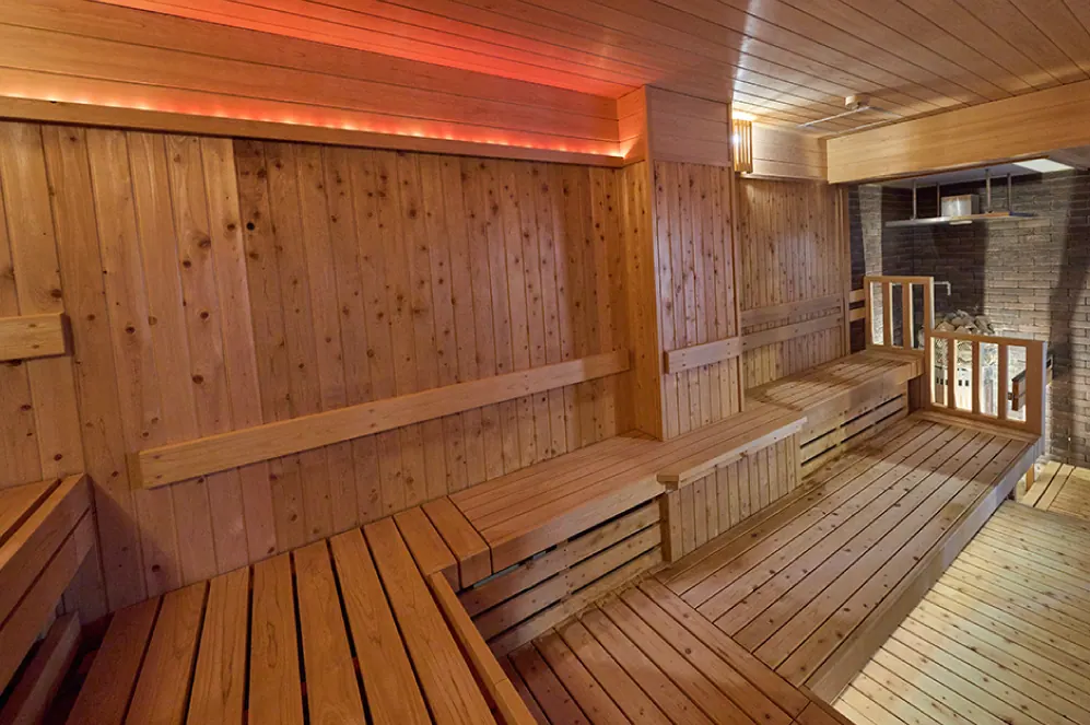 Asahiyu Gensen Yuiru (朝日湯源泉ゆいる): the sauna