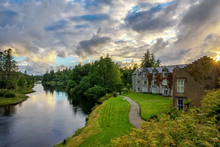 Ballynahinch Castle (Woodland Saunas): the spa