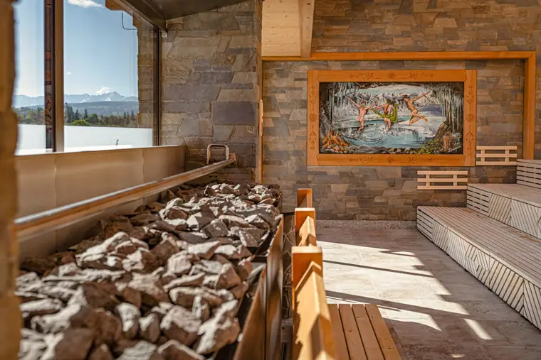 Chochołowskie Termy · Chochołowskie Saunarium: the sauna