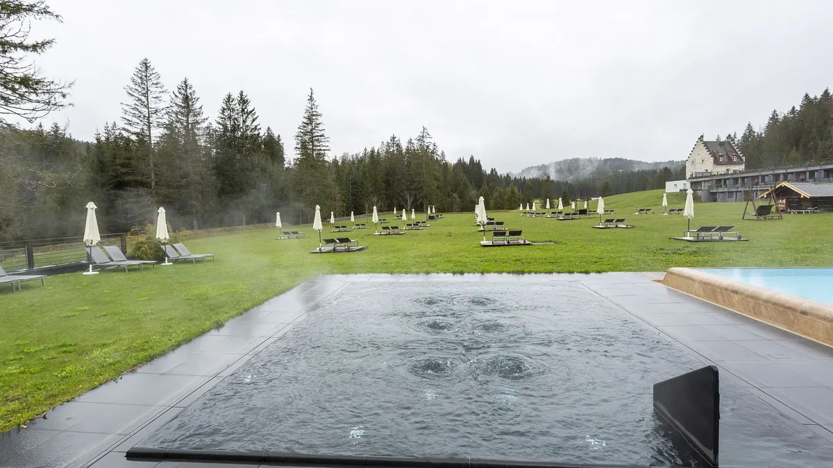 Das Kranzbach: the spa