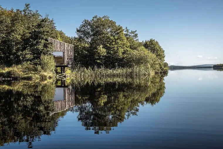 Finn Lough (Elements Trail): the sauna