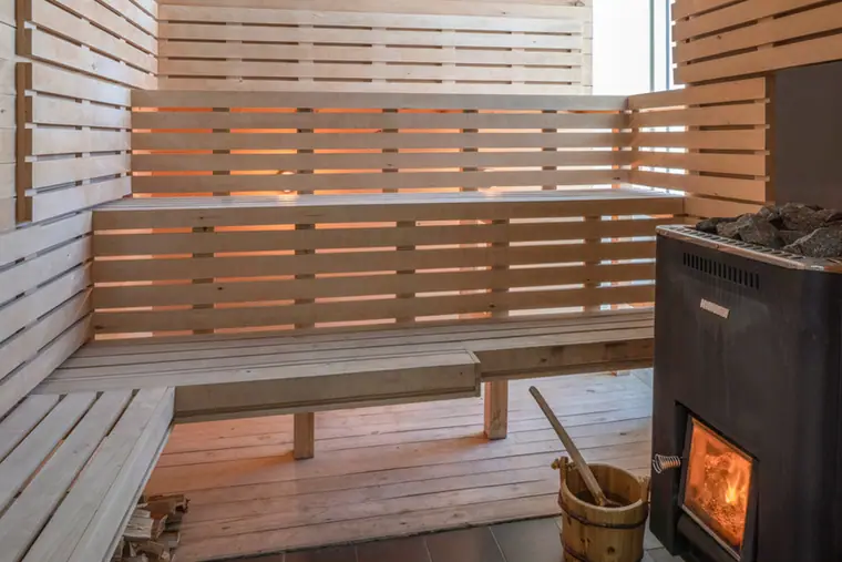 Fogo Island Inn: the sauna