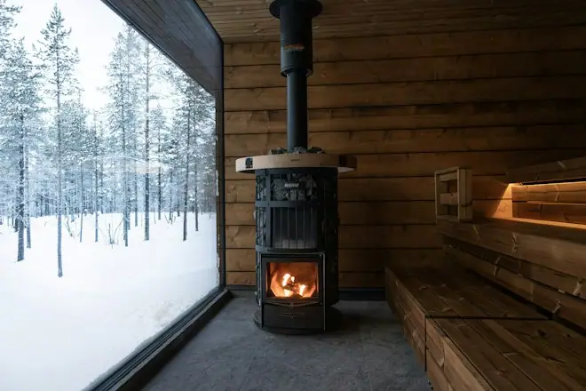 Gáldu Hotel & Spa: the sauna