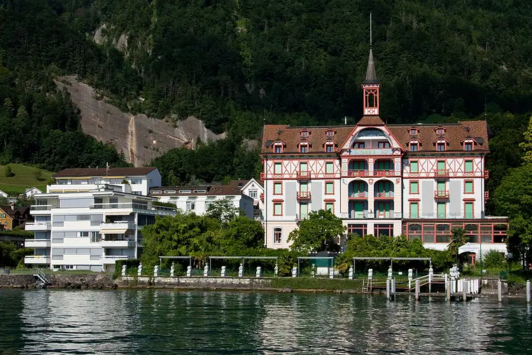 Hotel Vitznauerhof (Saunagondel): the spa