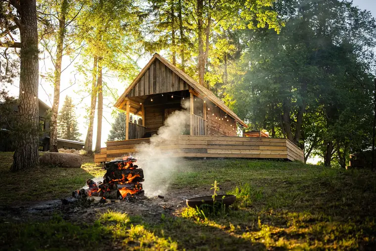 Ilmaveere (boutique stay and nature-spa smoke sauna): the sauna