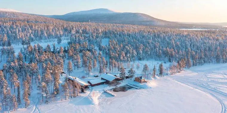 Jeris Lakeside Resort · Arctic Sauna World (Harriniva group): the sauna