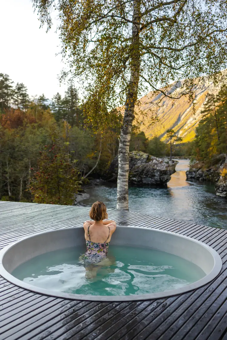 Juvet Landscape Hotel · Badehuset: the spa
