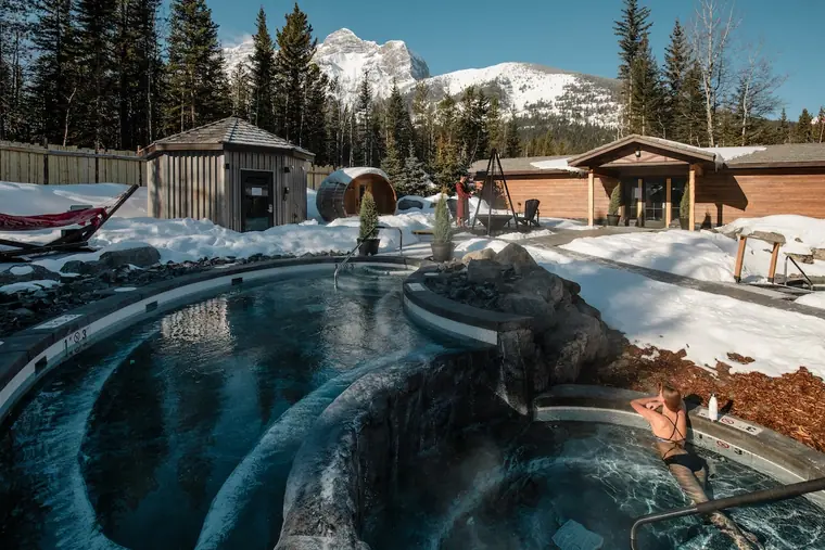 Kananaskis Nordic Spa (Pomeroy Kananaskis Mountain Lodge): the spa