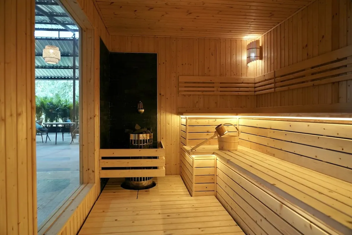 KEDR Spa & Sauna: the sauna