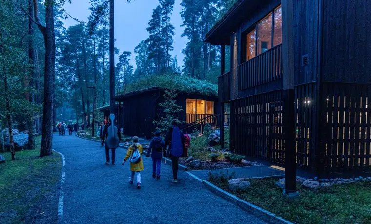 Kuusijärvi smoke saunas (Café Kuusijärvi)