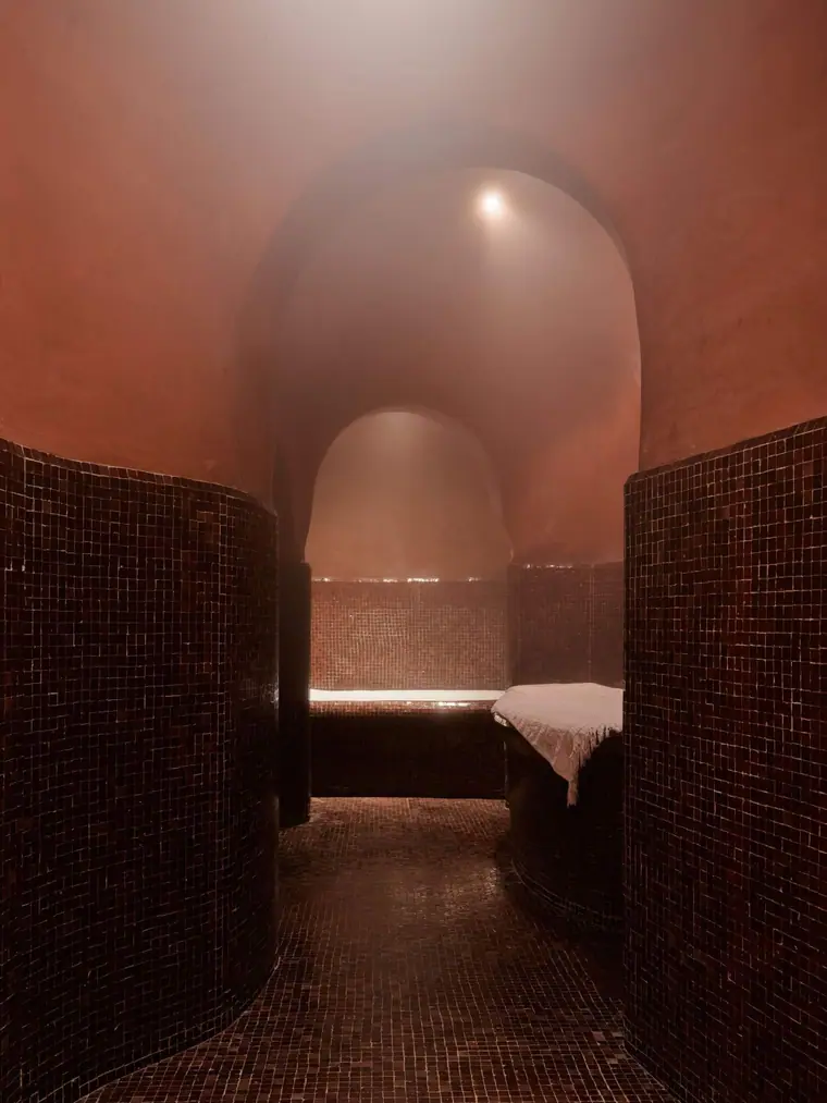 La Mamounia (Spa and hammams): the sauna