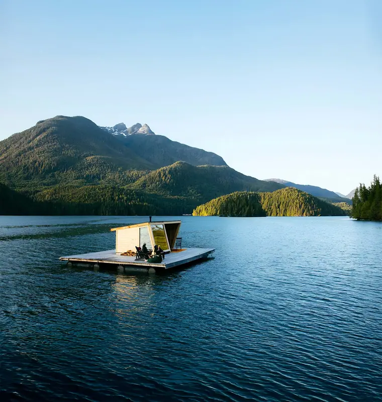 Nimmo Bay Wilderness Resort: the spa