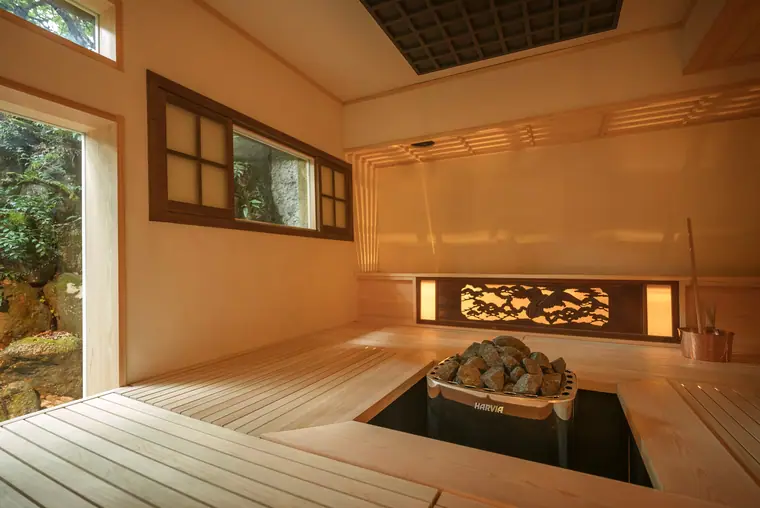 Ochiairo (おちあいろう): the sauna