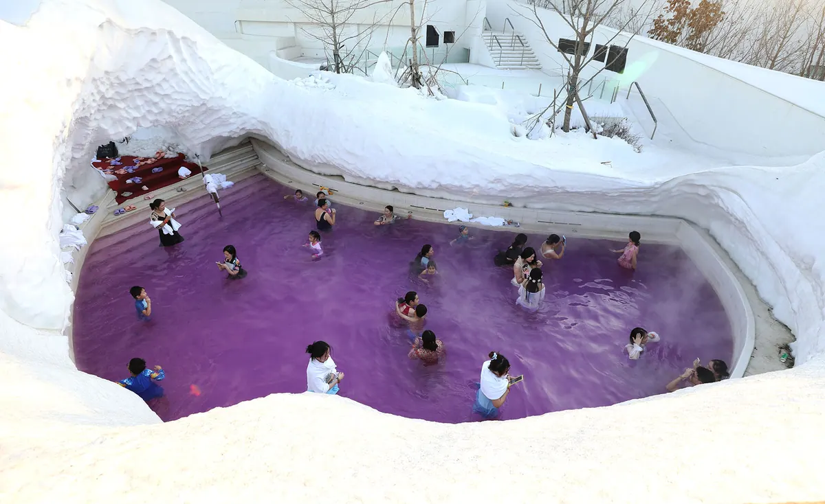 Qinghe Peninsula Hot Spring Resort & Bath Center (清河半岛): the spa