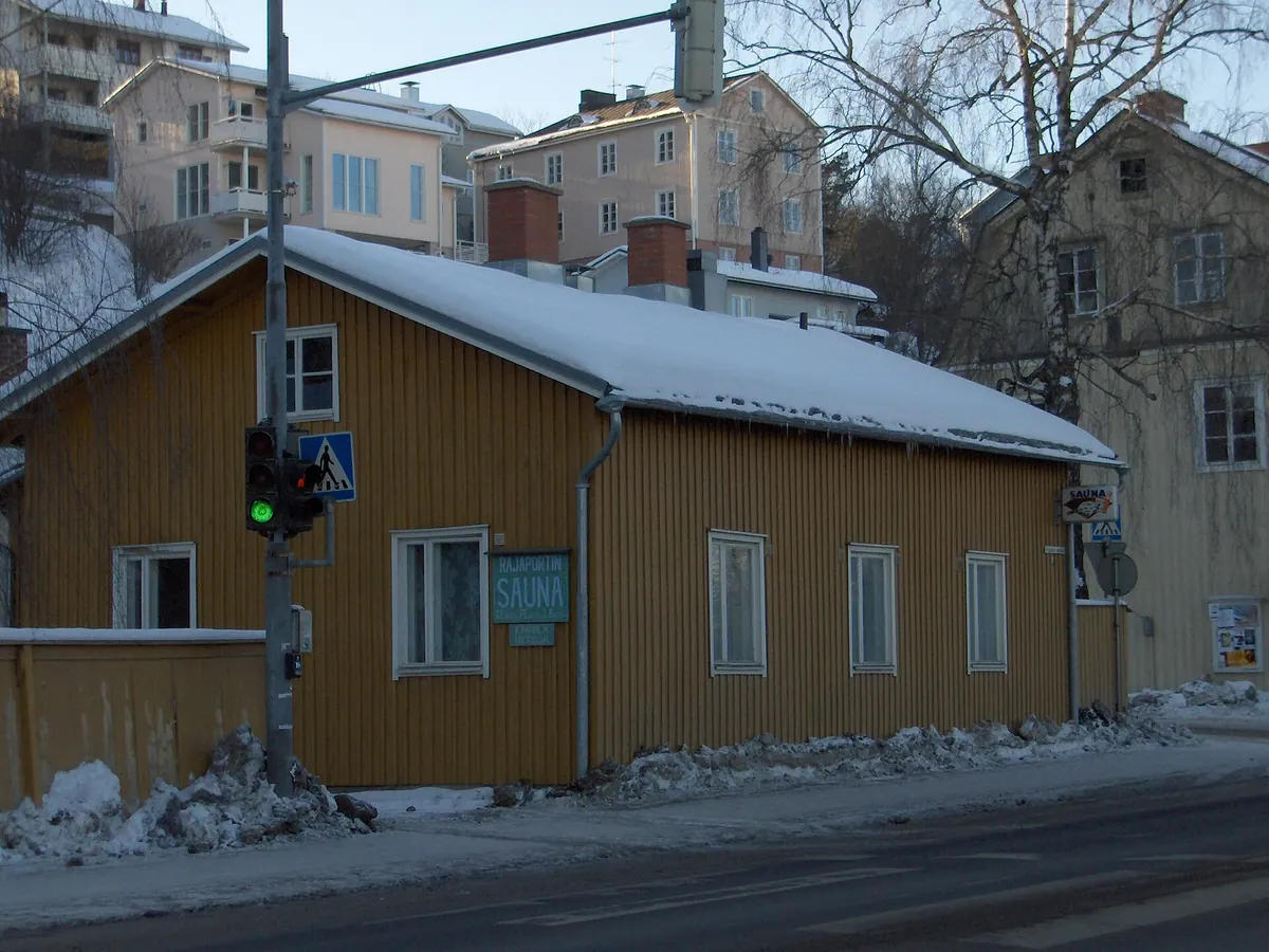 Rajaportin Sauna: the spa