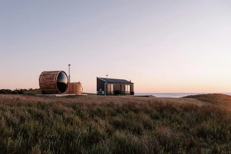 Red Rock Hut: the spa