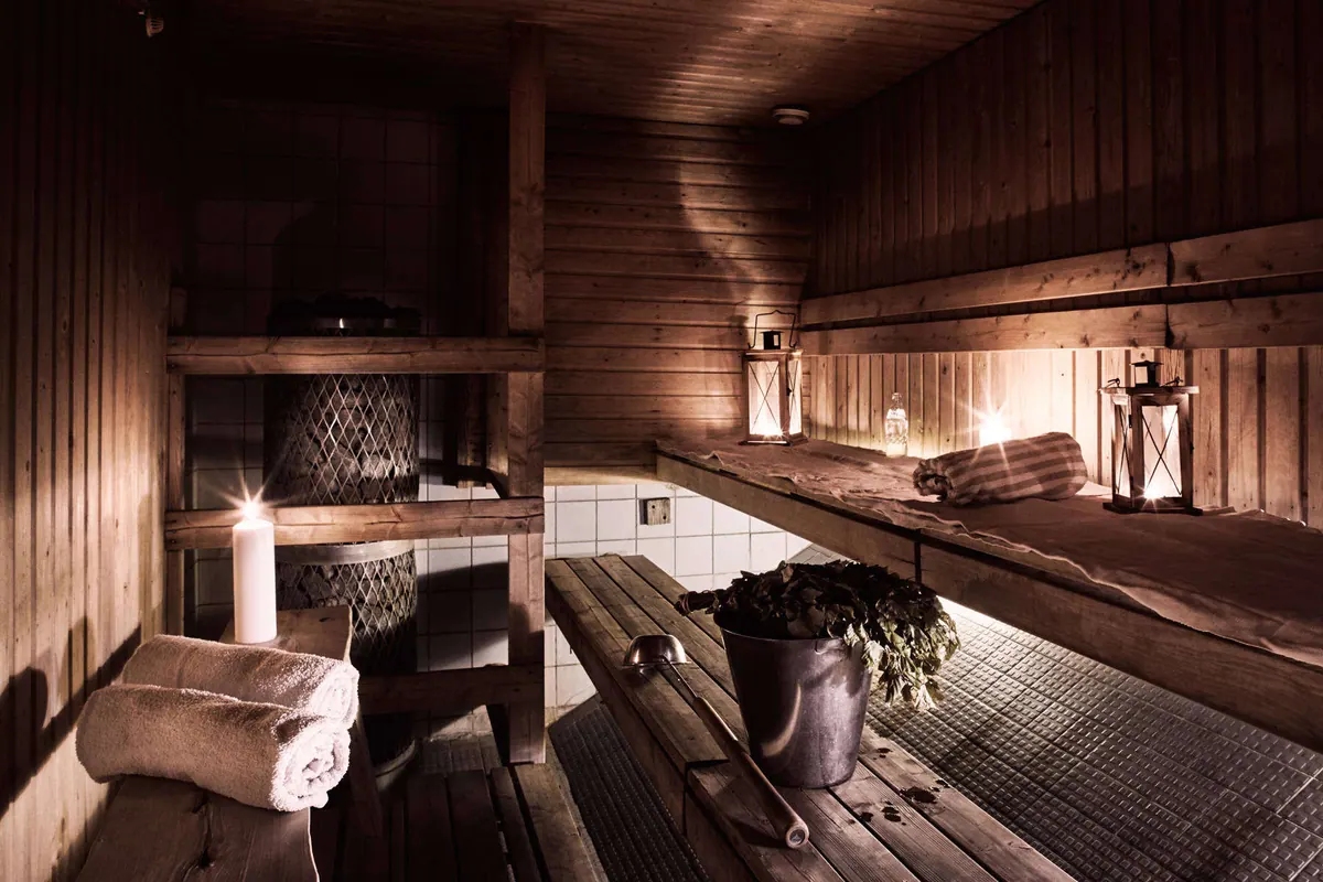 Sauna Hermanni: the sauna