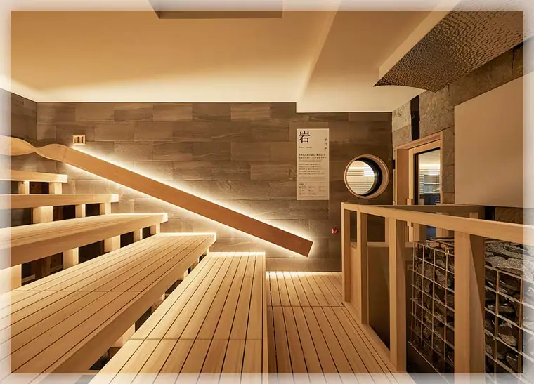 Sauna & Hotel Karumaru Ikebukuro (かるまる池袋): the sauna