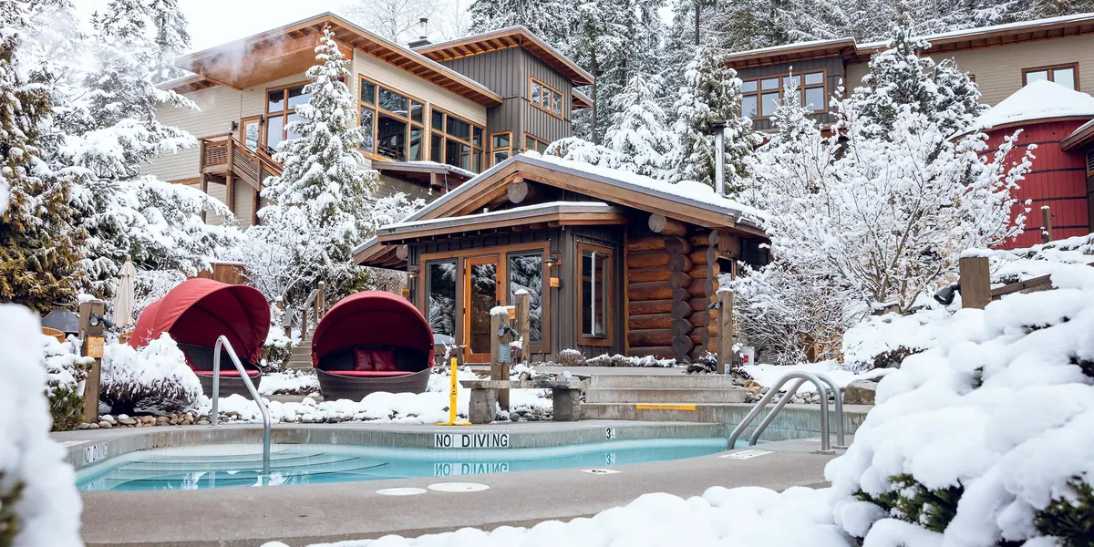 Scandinave Spa Whistler: the spa