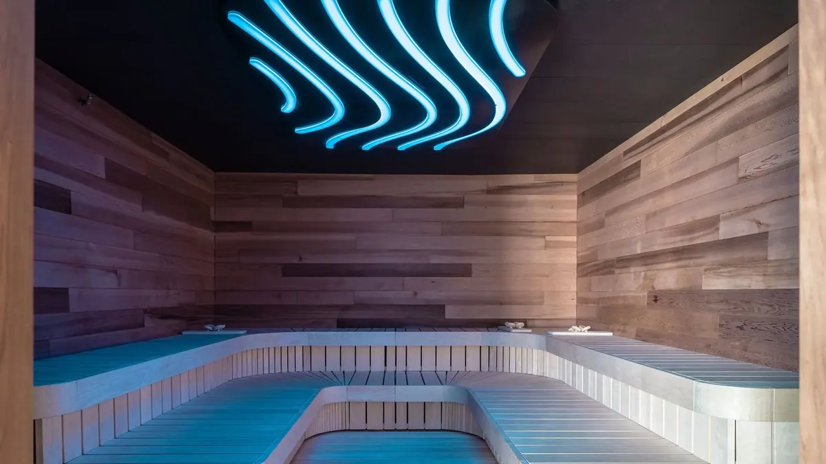 SPA ONE: the sauna