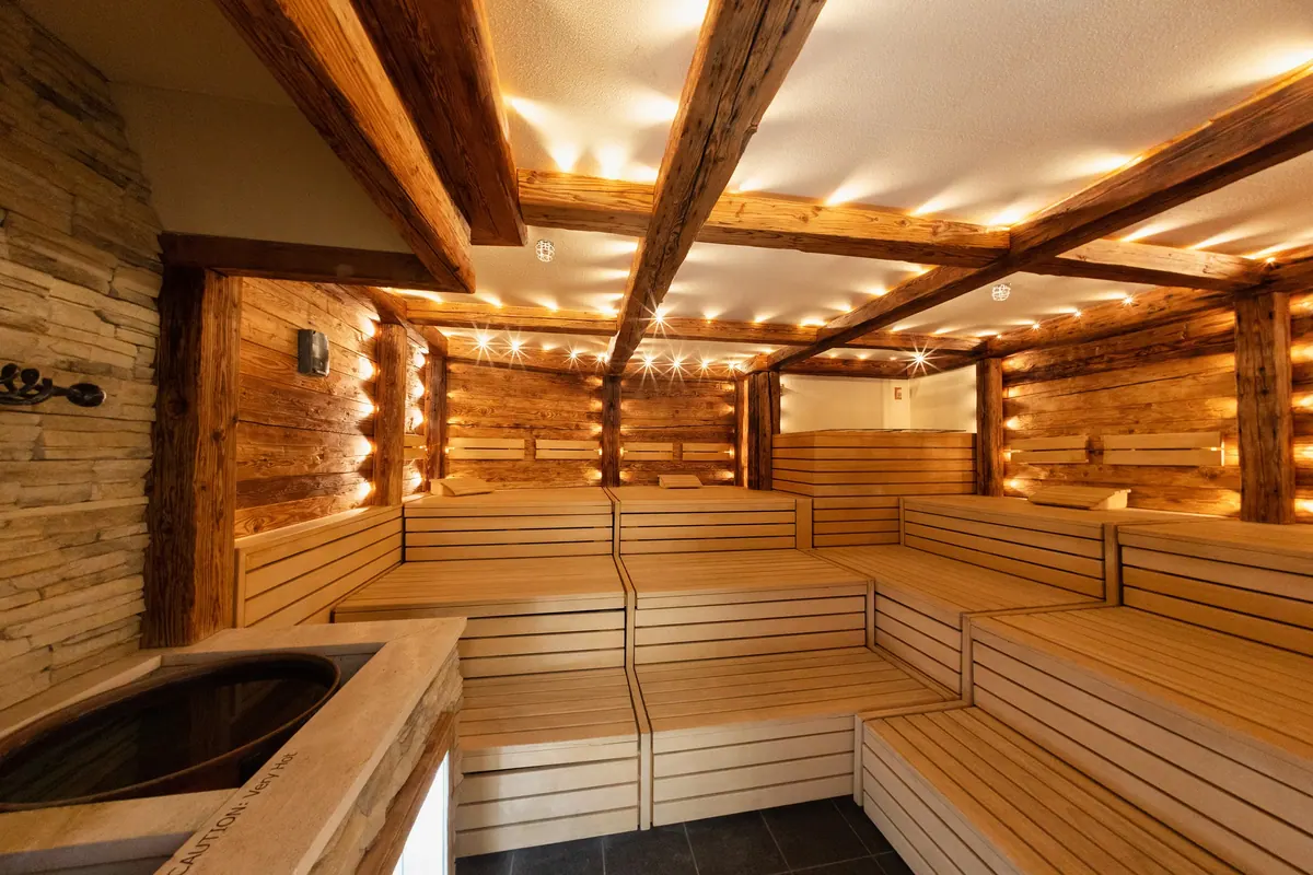 Sparkling Hill Resort & Spa: the sauna