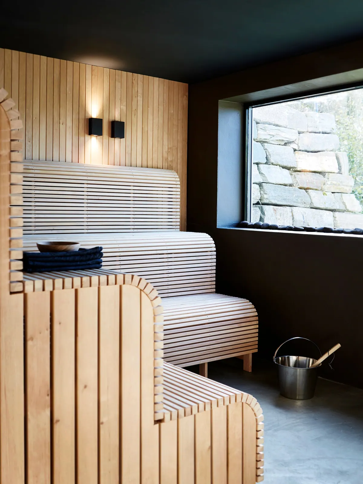 Storfjord Hotel: the sauna