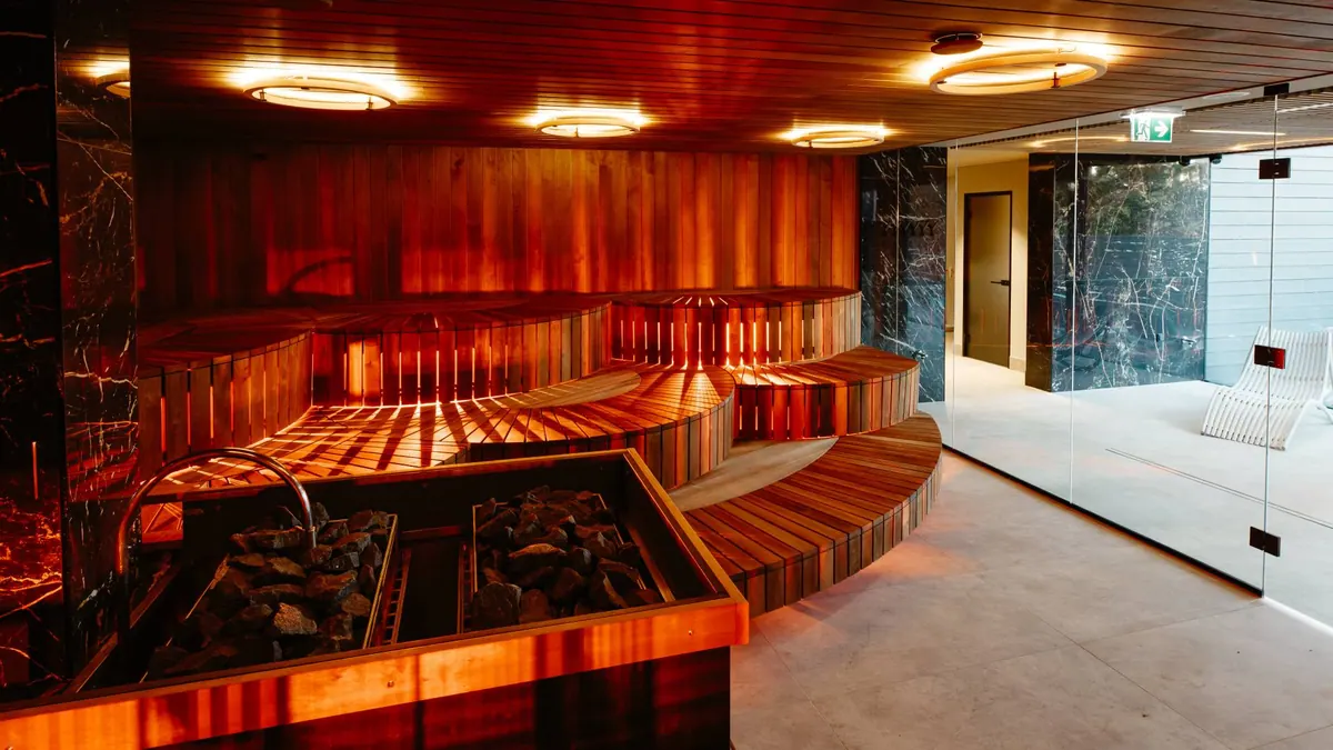 Tallinn Viimsi SPA (spa hotel): the sauna