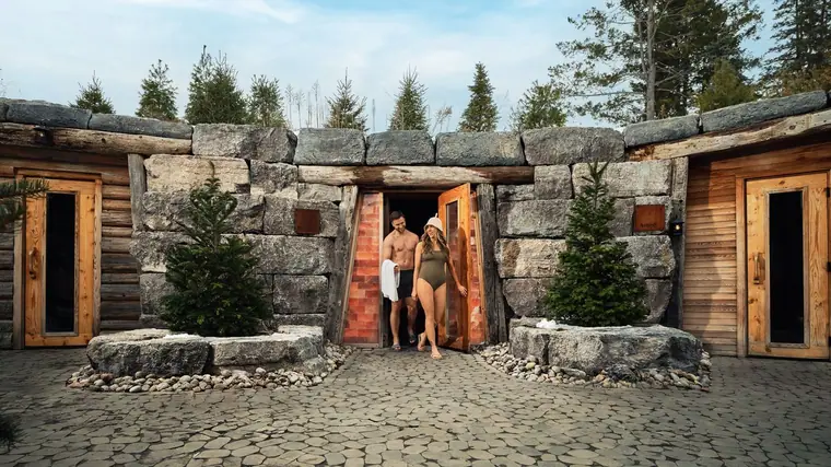 Thermëa Spa Village Whitby: the sauna