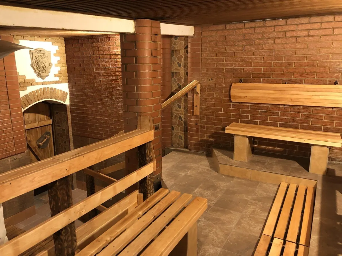 Vizlas pirts: the sauna
