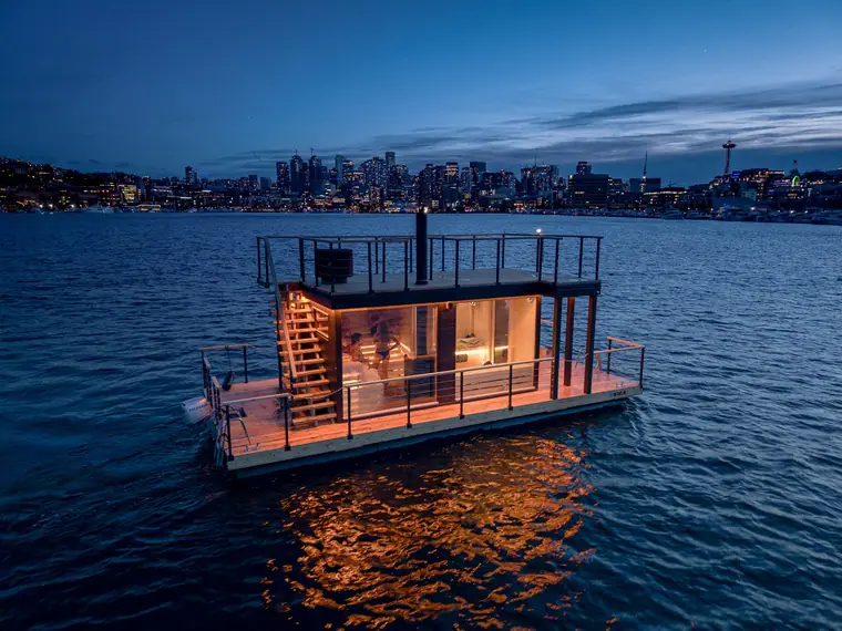 Wild Haus Floating Saunas: the spa